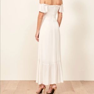Reformation Butterfly Dress Ivory NWT